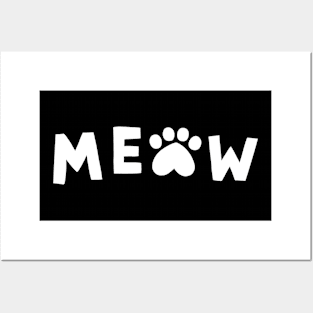 Meow Posters and Art